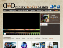 Tablet Screenshot of digitalworxx.com